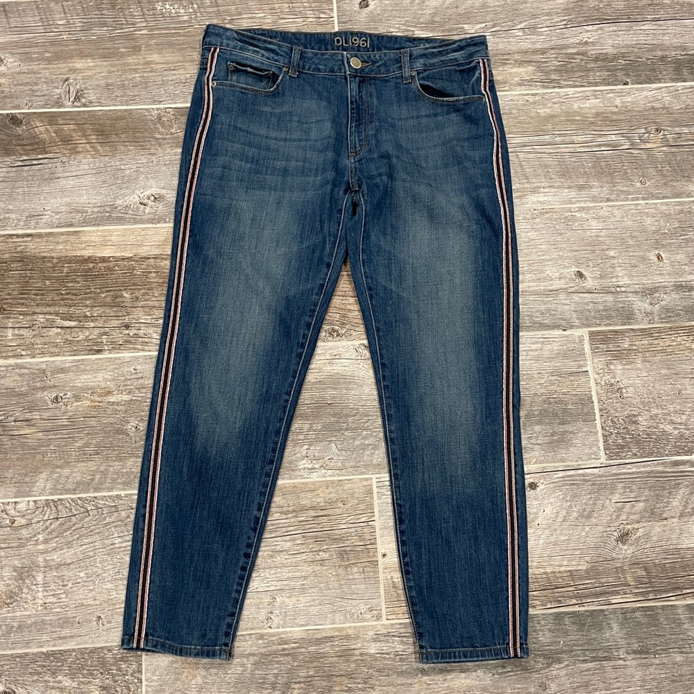DL1961 DLX HYBRID AZALEA RELAXED SKINNY VALENTINE JEANS LADIES SIZE 32